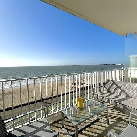 Lb530-001 3 Pièces Traversant - 4 Couchages - Face * La Baule-Escoublac